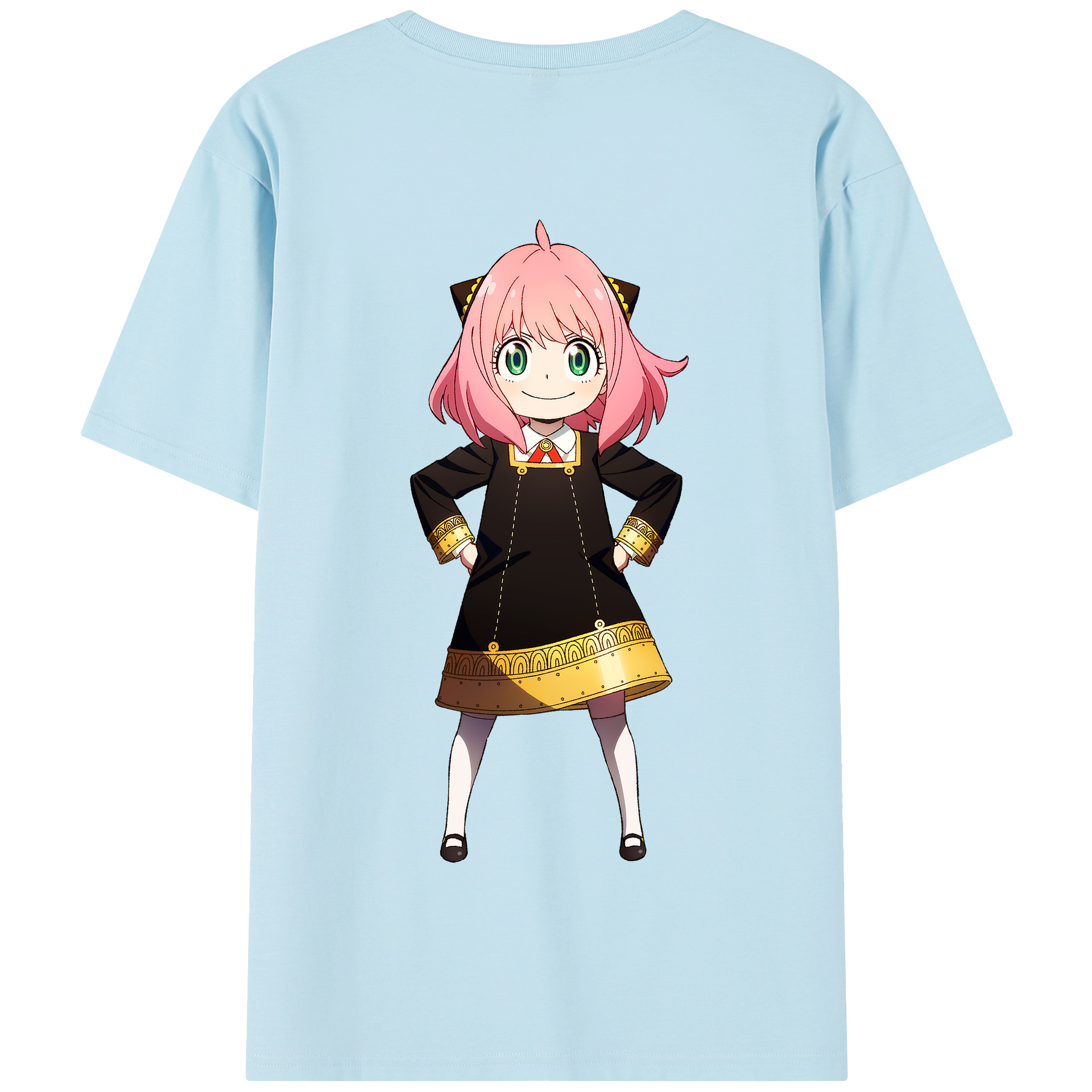 （画像用） SPY×FAMILY间谍家家酒 綿100％半袖Tシャツ（背面プリント）